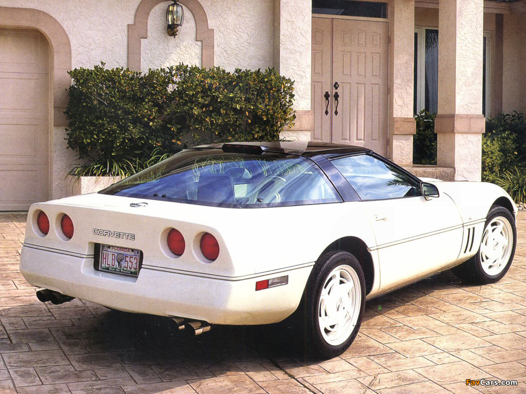 Corvette Z01 Coupe 35th Anniversary (C4) 1988 wallpapers (1024 x 768)