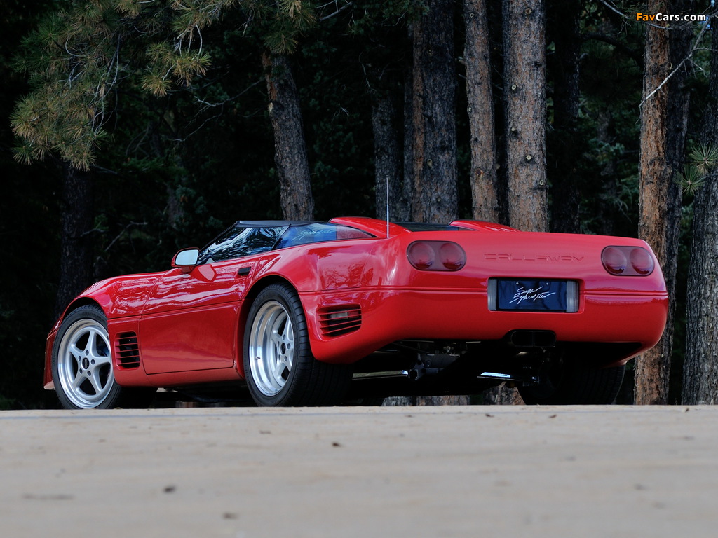 Callaway C4 Twin Turbo Corvette ZR1 Super Speedster (B2K) 1990 photos (1024 x 768)