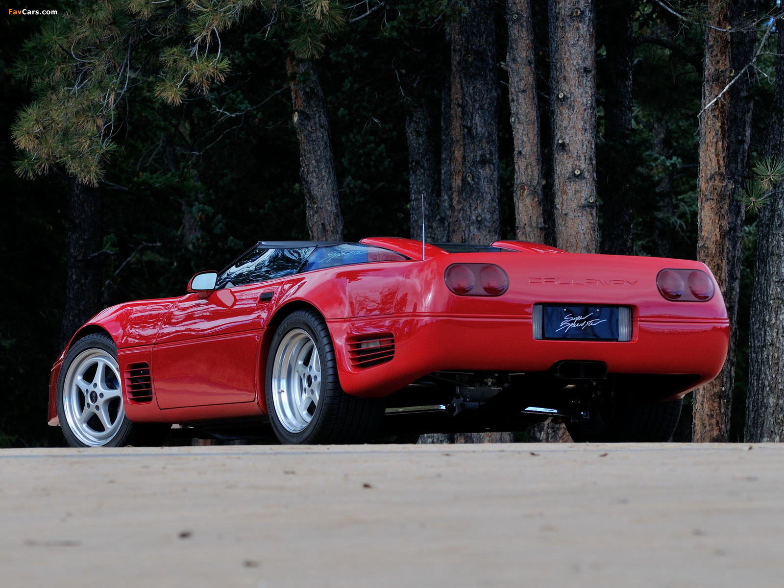 Callaway C4 Twin Turbo Corvette ZR1 Super Speedster (B2K) 1990 photos (1600 x 1200)