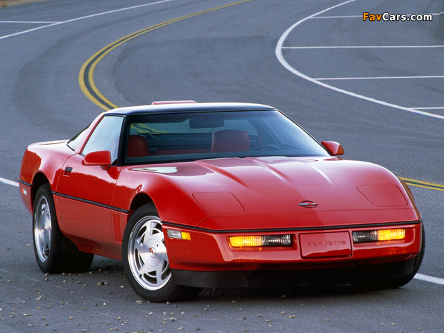 Corvette ZR-1 Coupe (C4) 1990 pictures (640 x 480)