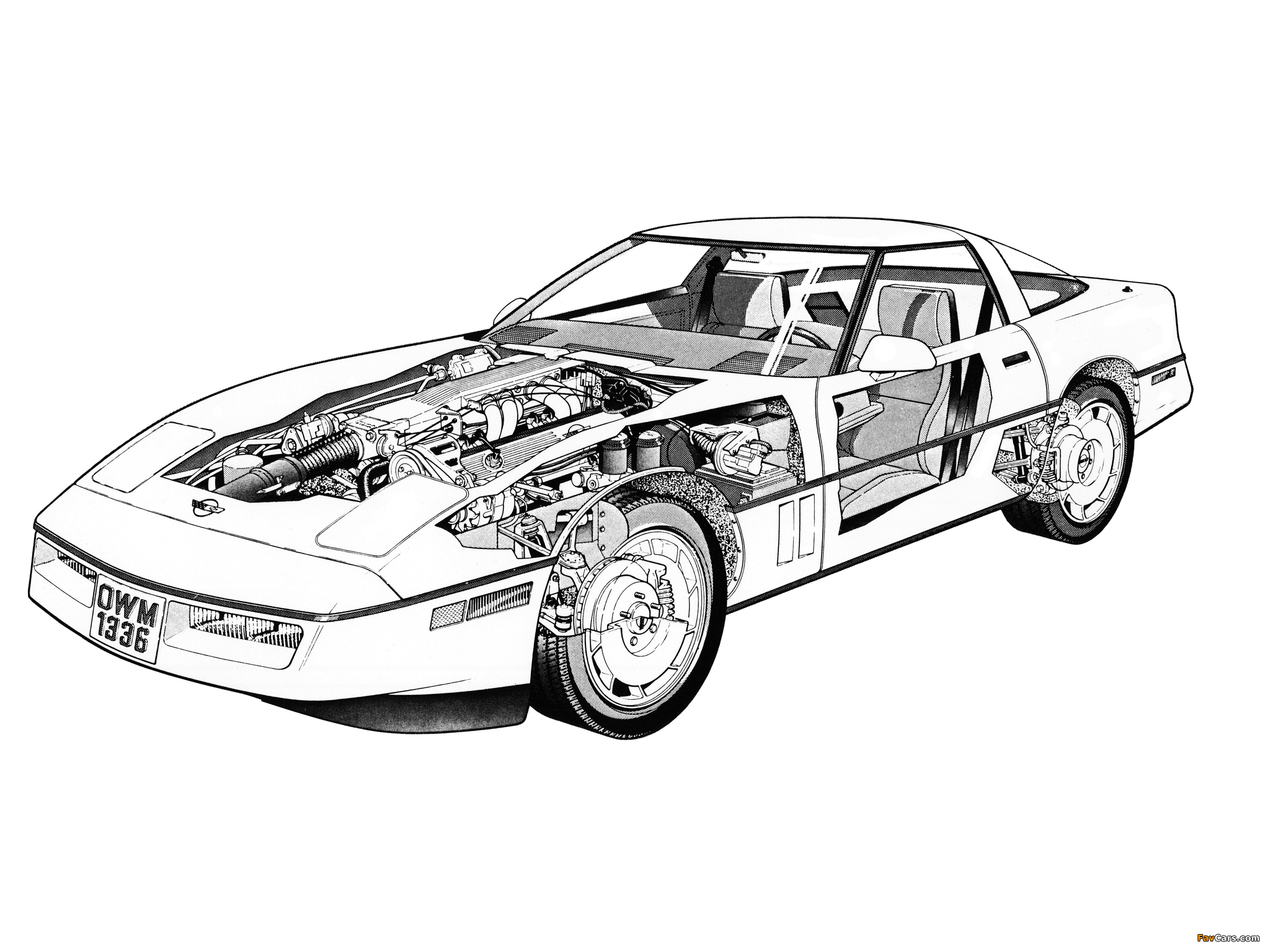 Corvette ZR-1 Coupe (C4) 1990 pictures (2048 x 1536)