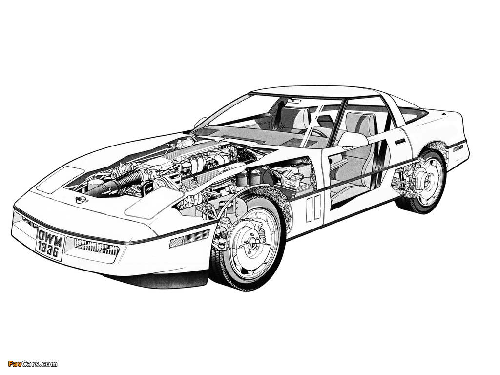 Corvette ZR-1 Coupe (C4) 1990 pictures (1024 x 768)