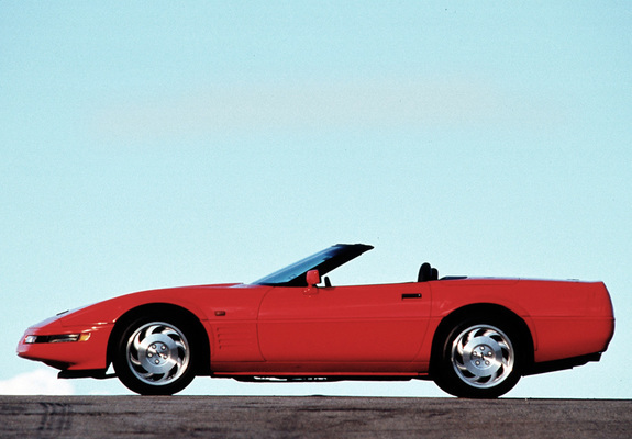 Corvette Convertible EU-spec (C4) 1991–96 images