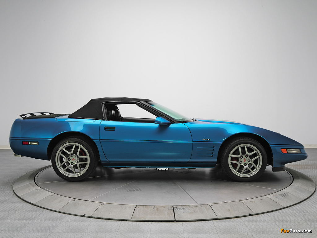 Corvette Convertible (C4) 1991–96 photos (1024 x 768)