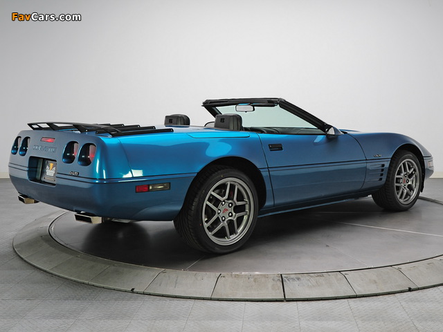 Corvette Convertible (C4) 1991–96 photos (640 x 480)