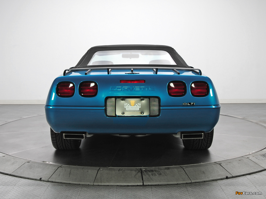 Corvette Convertible (C4) 1991–96 photos (1024 x 768)