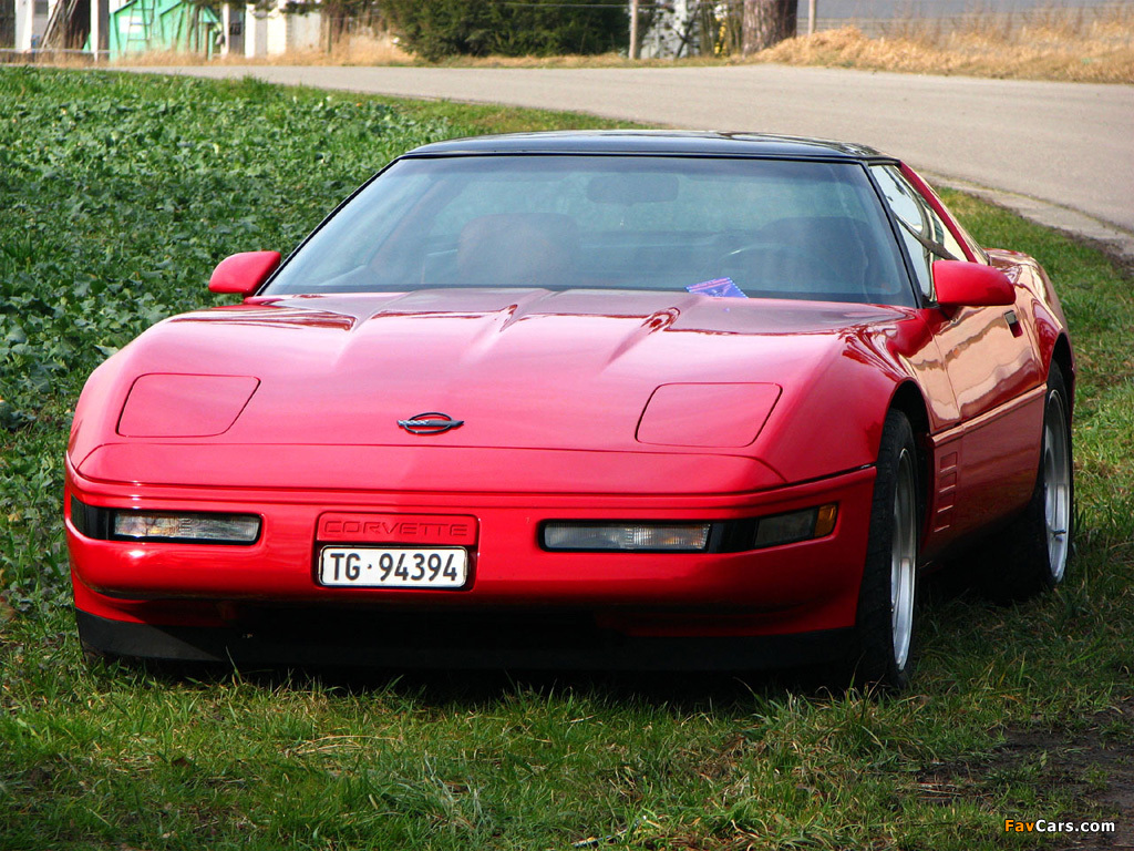 Corvette Coupe (C4) 1991–96 pictures (1024 x 768)