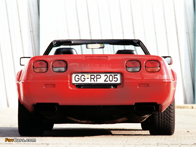 Corvette Convertible EU-spec (C4) 1991–96 pictures (640 x 480)