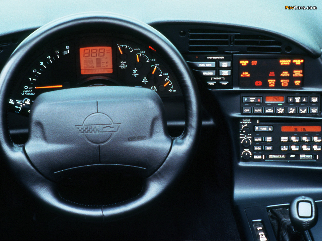 Corvette Convertible (C4) 1991–96 pictures (1024 x 768)