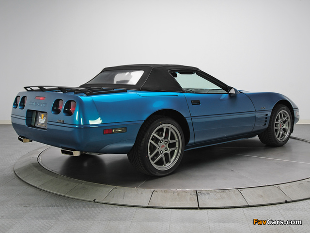 Corvette Convertible (C4) 1991–96 wallpapers (640 x 480)