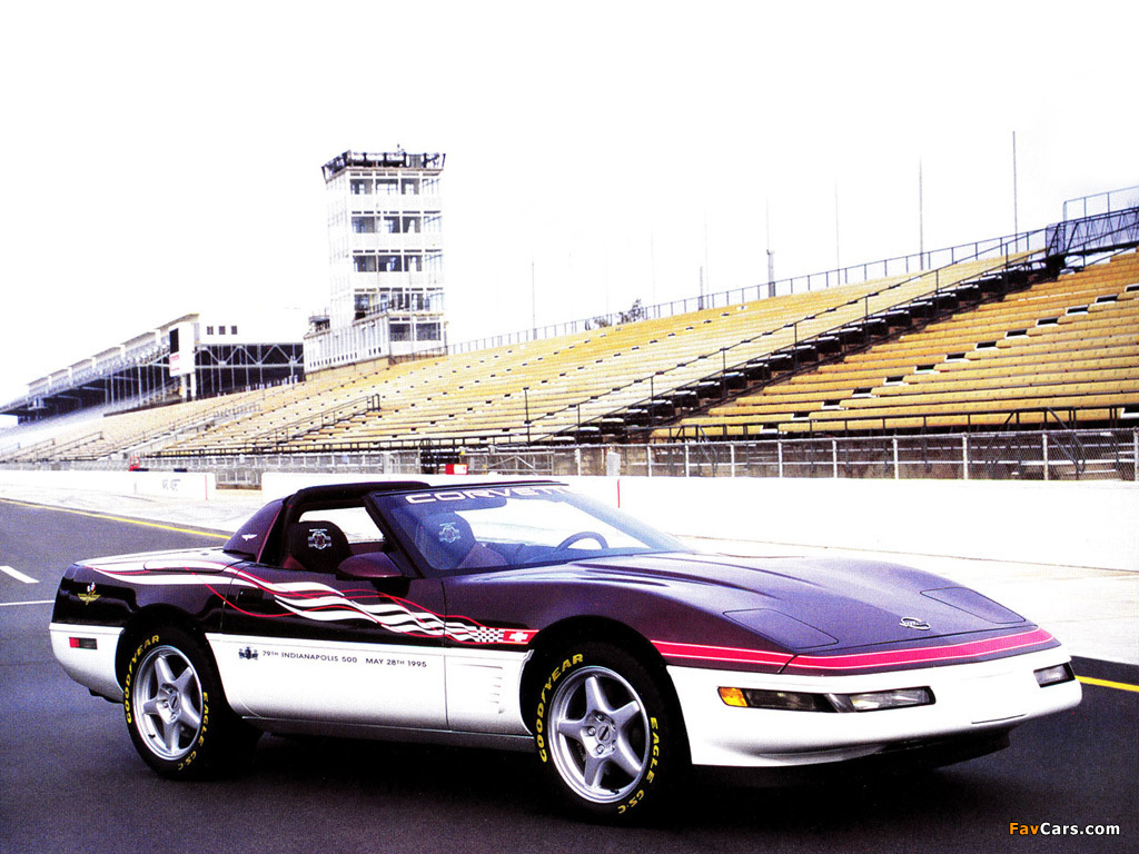 Corvette Coupe Indy 500 Pace Car (C4) 1995 photos (1024 x 768)