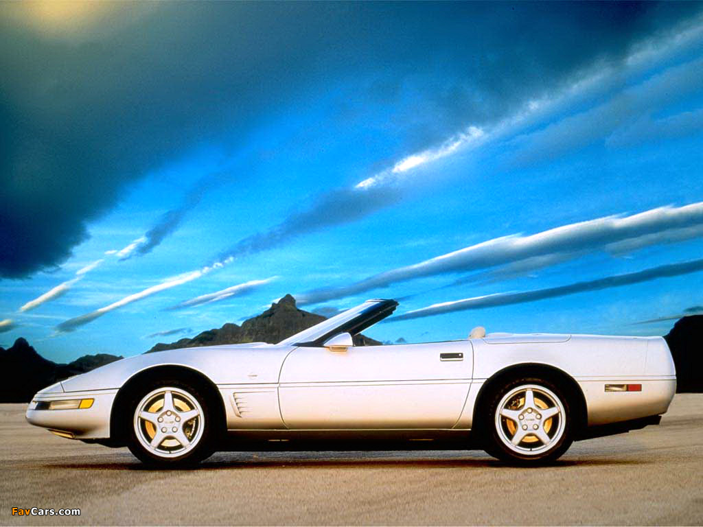 Corvette Convertible Collector Edition (C4) 1996 photos (1024 x 768)