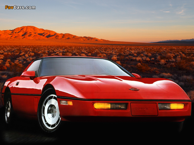 Images of Corvette Coupe (C4) 1983–91 (640 x 480)