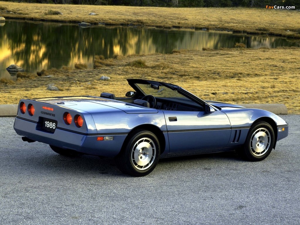 Images of Corvette Convertible (C4) 1986–91 (1024 x 768)