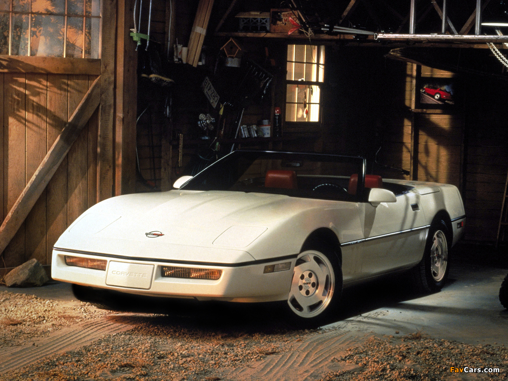 Images of Corvette Convertible (C4) 1986–91 (1024 x 768)