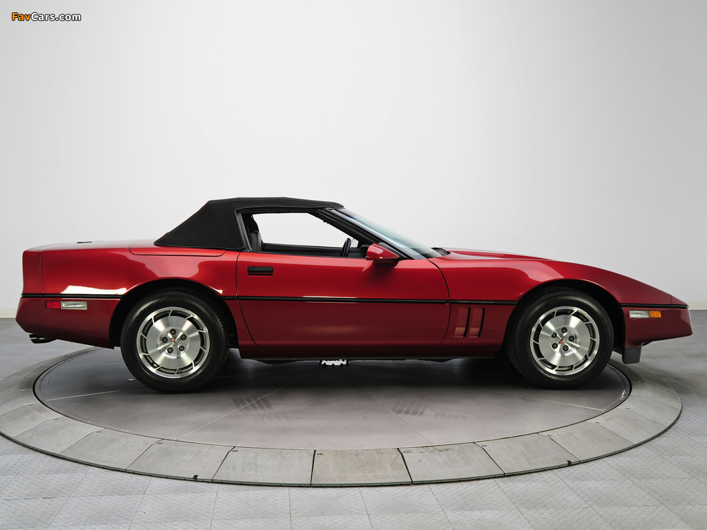 Images of Corvette Convertible (C4) 1986–91 (1024 x 768)