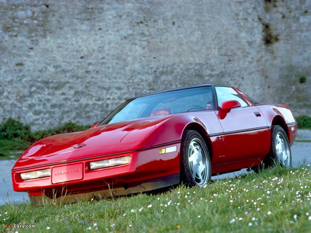 Images of Corvette ZR-1 Coupe (C4) 1990 (1024 x 768)
