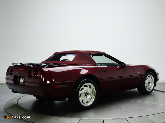 Images of Corvette Convertible 40th Anniversary (C4) 1993 (640 x 480)