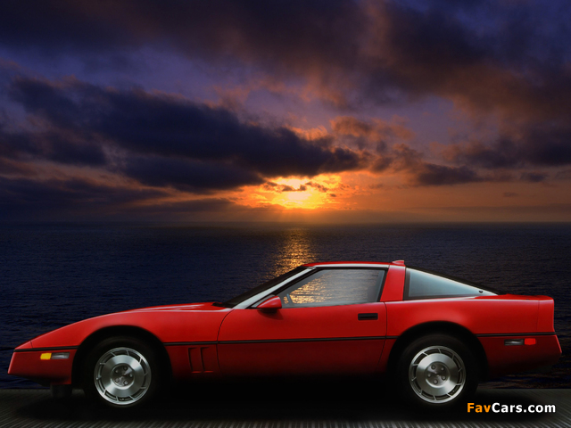 Photos of Corvette Coupe (C4) 1983–91 (640 x 480)