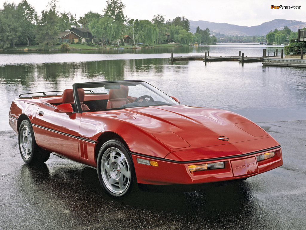 Photos of Corvette Convertible (C4) 1986–91 (1024 x 768)