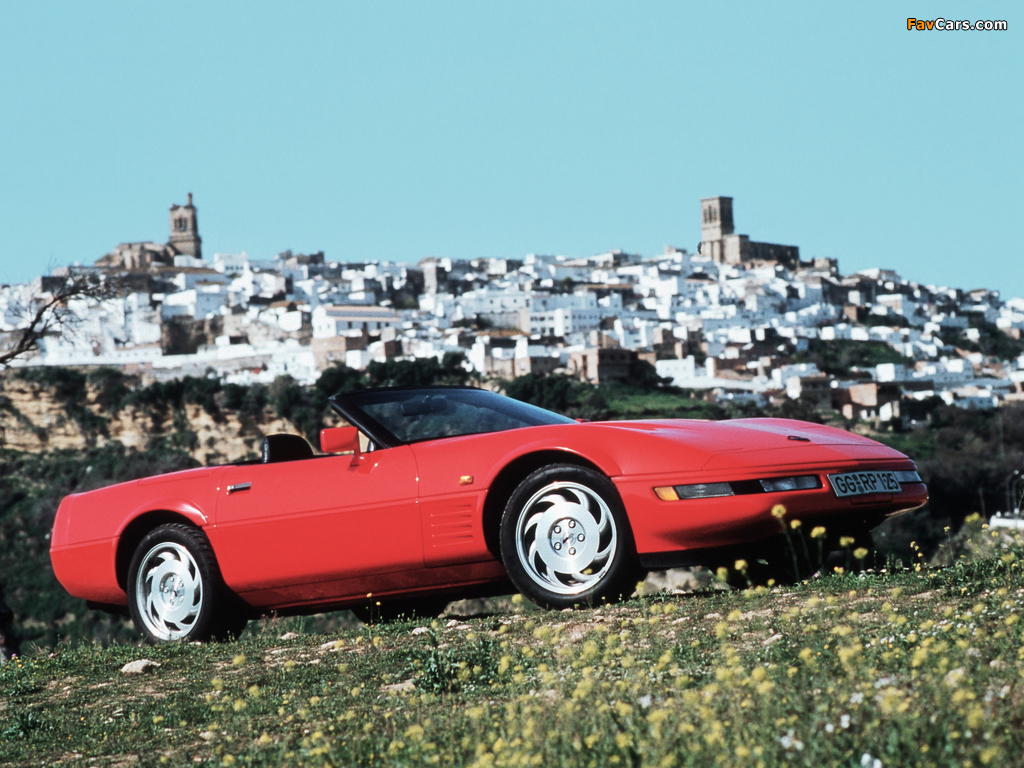 Photos of Corvette Convertible EU-spec (C4) 1991–96 (1024 x 768)