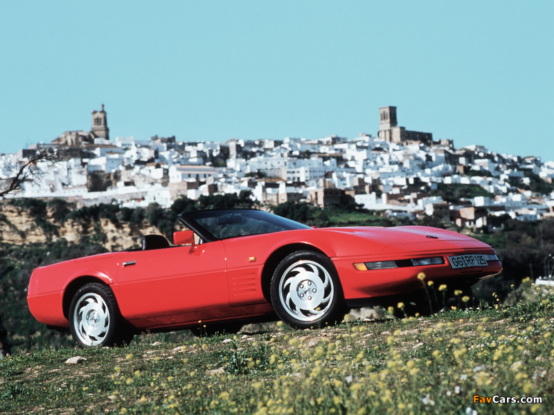 Photos of Corvette Convertible EU-spec (C4) 1991–96 (800 x 600)