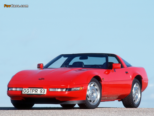 Photos of Corvette Coupe (C4) 1991–96 (640 x 480)