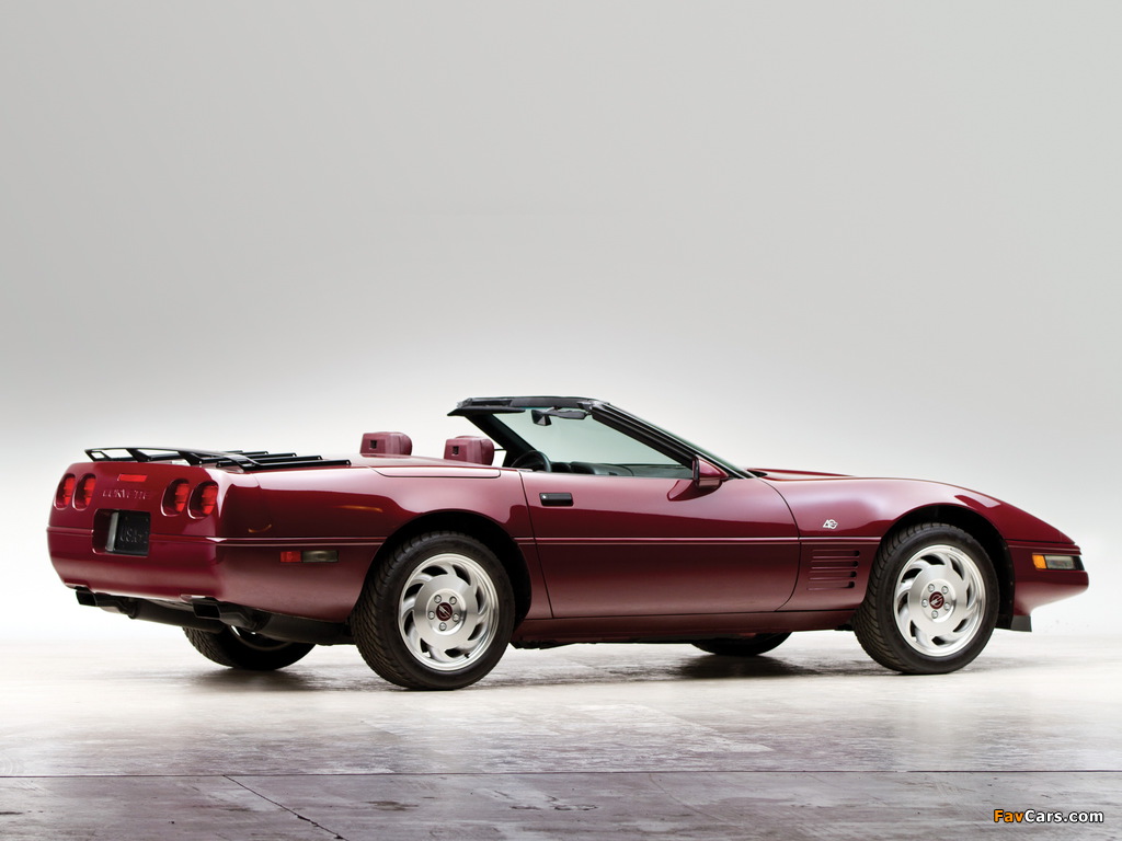 Photos of Corvette Convertible 40th Anniversary (C4) 1993 (1024 x 768)