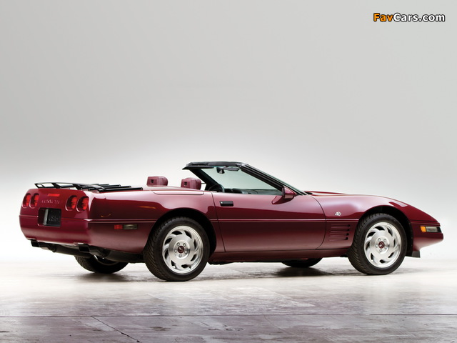 Photos of Corvette Convertible 40th Anniversary (C4) 1993 (640 x 480)