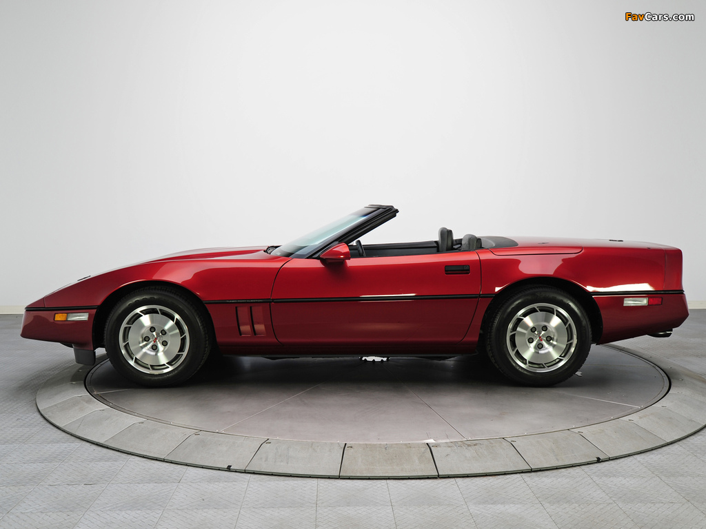 Pictures of Corvette Convertible (C4) 1986–91 (1024 x 768)