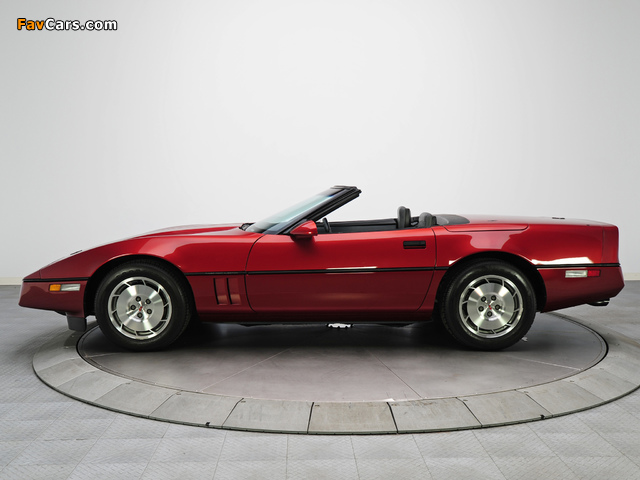 Pictures of Corvette Convertible (C4) 1986–91 (640 x 480)