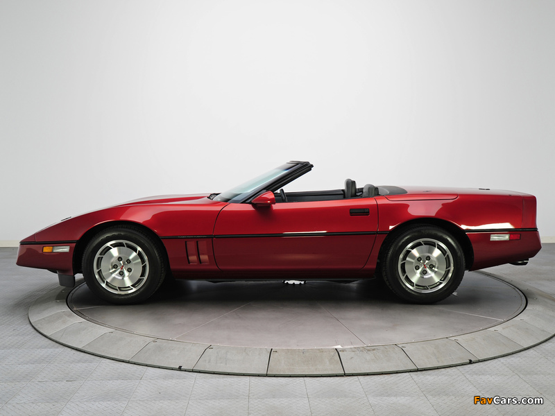 Pictures of Corvette Convertible (C4) 1986–91 (800 x 600)