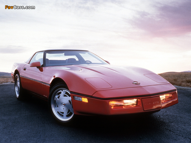 Pictures of Corvette ZR-1 Coupe (C4) 1990 (640 x 480)