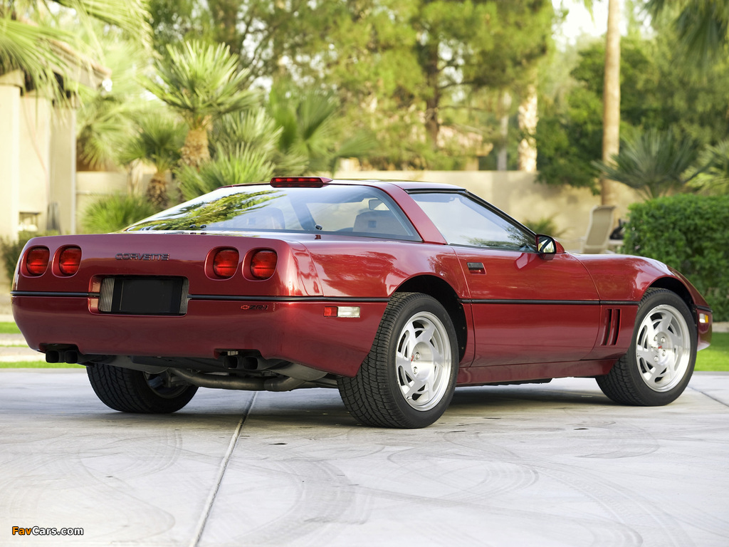Pictures of Corvette ZR-1 Coupe (C4) 1990 (1024 x 768)