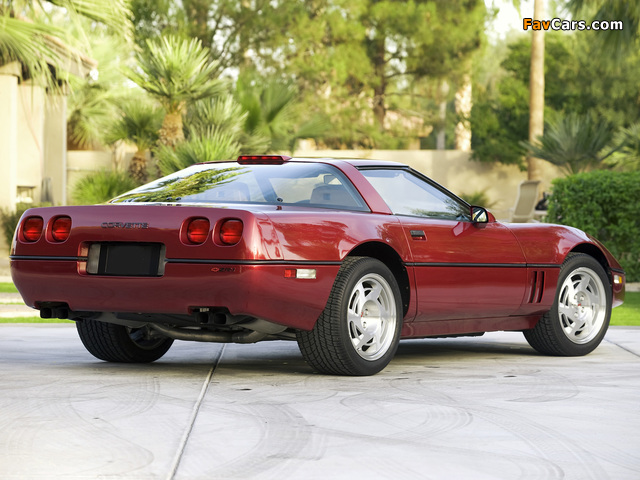 Pictures of Corvette ZR-1 Coupe (C4) 1990 (640 x 480)