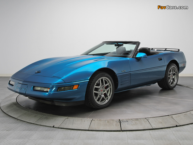 Pictures of Corvette Convertible (C4) 1991–96 (640 x 480)