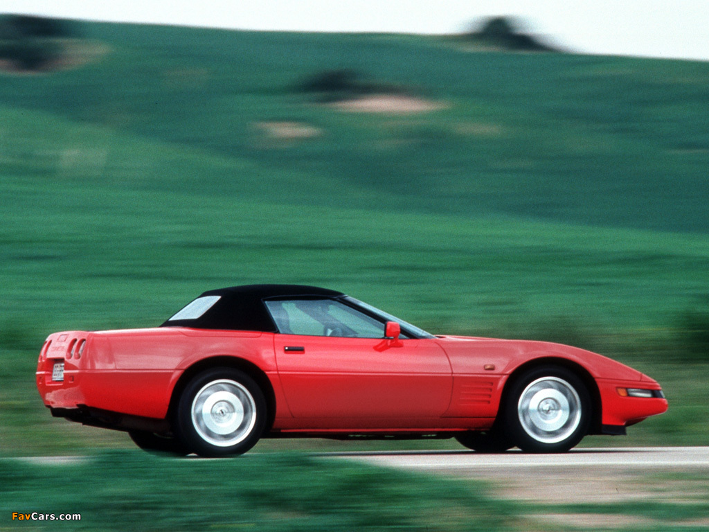 Pictures of Corvette Convertible EU-spec (C4) 1991–96 (1024 x 768)