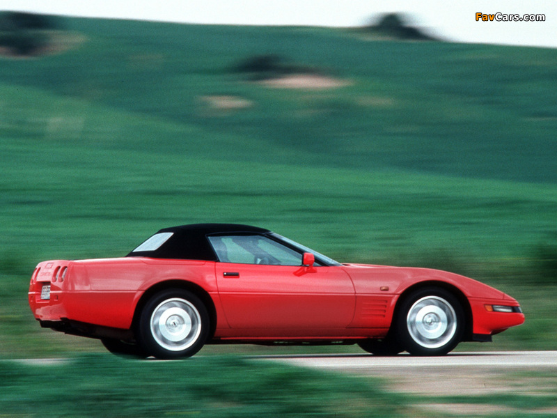 Pictures of Corvette Convertible EU-spec (C4) 1991–96 (800 x 600)