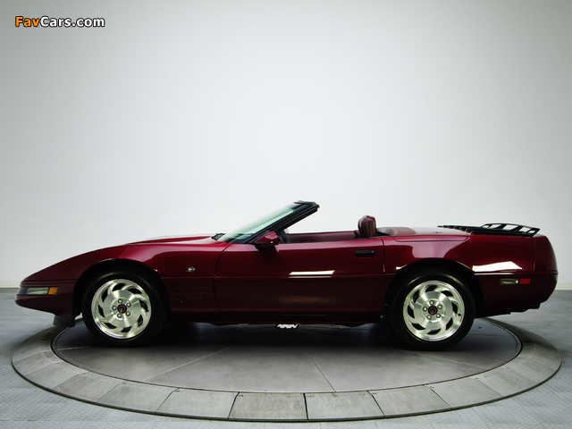 Pictures of Corvette Convertible 40th Anniversary (C4) 1993 (640 x 480)