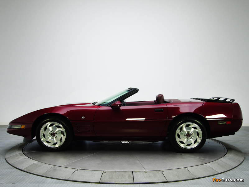 Pictures of Corvette Convertible 40th Anniversary (C4) 1993 (800 x 600)