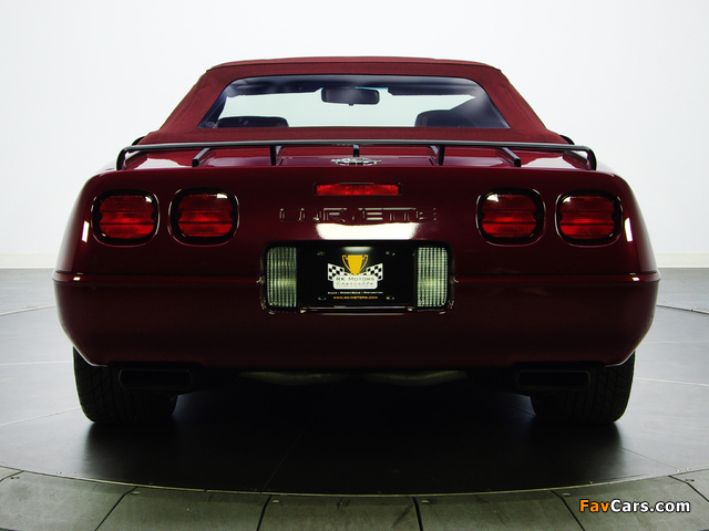 Pictures of Corvette Convertible 40th Anniversary (C4) 1993 (640 x 480)
