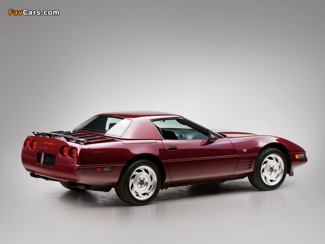 Pictures of Corvette Convertible 40th Anniversary (C4) 1993 (640 x 480)