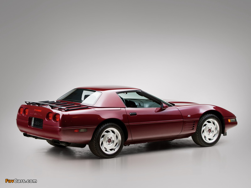 Pictures of Corvette Convertible 40th Anniversary (C4) 1993 (800 x 600)