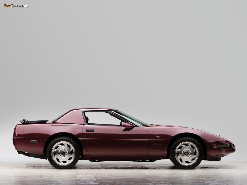 Pictures of Corvette Convertible 40th Anniversary (C4) 1993 (1024 x 768)