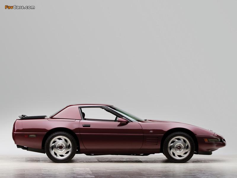 Pictures of Corvette Convertible 40th Anniversary (C4) 1993 (800 x 600)