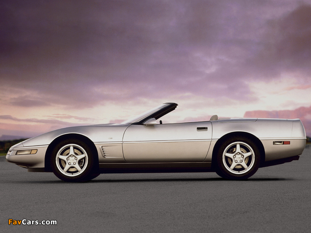 Pictures of Corvette Convertible Collector Edition (C4) 1996 (640 x 480)