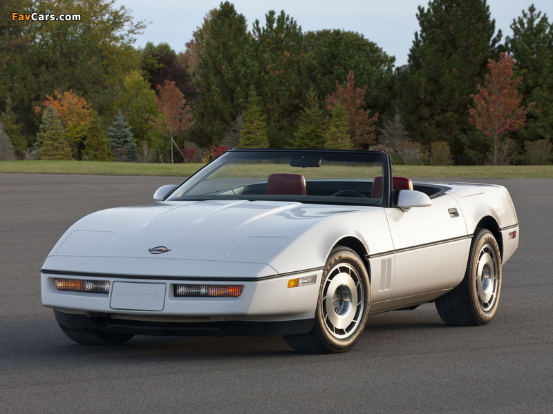 Corvette Convertible (C4) 1986–91 wallpapers (800 x 600)