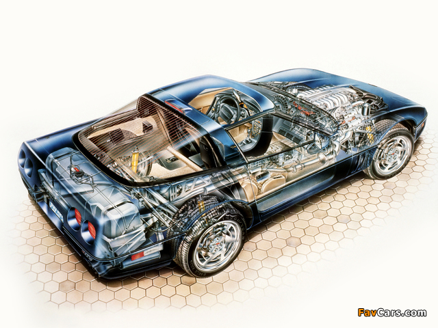 Corvette ZR-1 Coupe (C4) 1990 wallpapers (640 x 480)