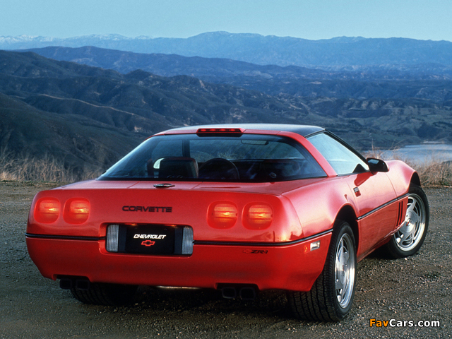 Corvette ZR-1 Coupe (C4) 1990 wallpapers (640 x 480)