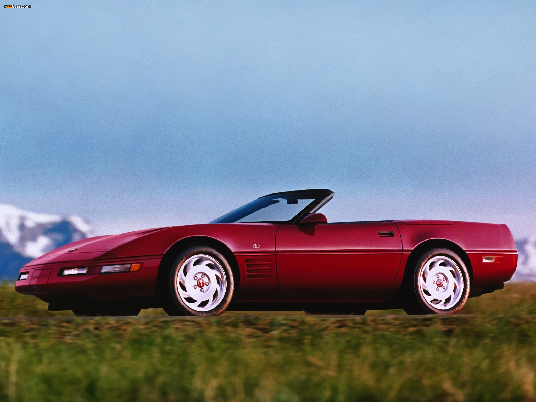 Corvette Convertible 40th Anniversary (C4) 1993 wallpapers (2048 x 1536)